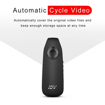 Jauns 1gb Profesionālā HD 1080P 130 Grādu Mini Videokameras Kustības detektors Dash Cam Policijas Iestāde, Motociklu, Velosipēdu Kustības Kamerai