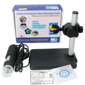 Jauns 500 X 1000X 8 LED Digitālo Mikroskopu, USB Endoskopu Kamera Microscopio Lupa Elektronisko Mikroskopu ar Statīvu