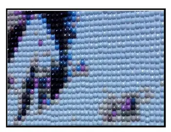 Jauns 5D dimanta krāsošana pilnu Kvadrātveida/Apaļā dimanta izšuvumu pārdošana Andre Dūmaka Rhinestones mozaīkas Cross stitch apdare