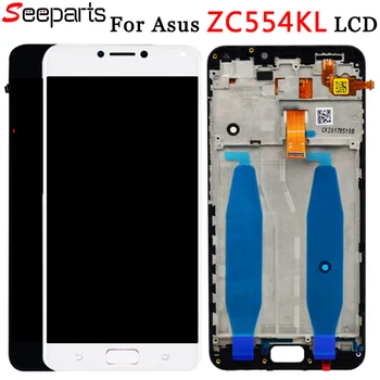 JAUNS ASUS Zenfone 4 Max ZC554KL LCD Displejs, Touch Screen Digitizer Montāža Ar Kadru Nomaiņas ASUS LCD ZC554KL