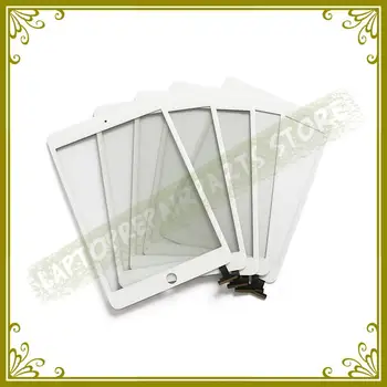 Jauns Balts Melns Digitizer Priekšējā Stikla LCD Paneli, Lai Ipad Mini 1 2 A1432 A1454 A1455 A1489 A1490 A1491 7.9