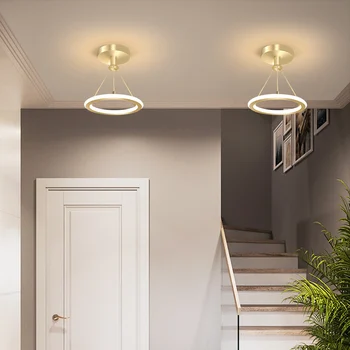 Jauns Dizains, LED Lustras, Lai Eju Guļamistabas Koridors, Dzīvojamā Istaba Kāpnes Villa Bistro Telpās Mājās, Dekoratīvie Apgaismes Ķermeņi