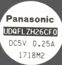 Jauns laptop CPU dzesēšanas ventilators Dzesēšanas Grāmatiņa piemērots Sony Vaio PCG-71613T PANASONIC UDQFLZH26CF0 UDQFLZH27CF0 DC5V 0.25 A portatīvie datori