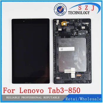 Jauns Lenovo TAB3 8.0 850 850F 850M TB3-850 TB3-850M TB-850M Tab3-850 Touch Screen Digitizer Stikla + LCD Displejs Montāža