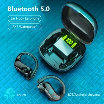 Jauns Mini TWS Bluetooth 5.0 Austiņas Bezvadu Austiņas Austiņas 9D Hifi Sporta Ūdensizturīgs Bezvadu Austiņas Austiņas un Earbuds