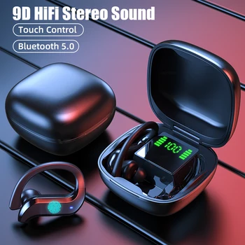 Jauns Mini TWS Bluetooth 5.0 Austiņas Bezvadu Austiņas Austiņas 9D Hifi Sporta Ūdensizturīgs Bezvadu Austiņas Austiņas un Earbuds