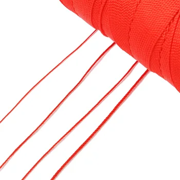 Jauns Produkts 480yard/roll 0.5 mm Neilona Aukla Ķīniešu Mezgls Vadu Macrame Virves, Diegi String DIY Apģērbu Šūšanas Materiāls