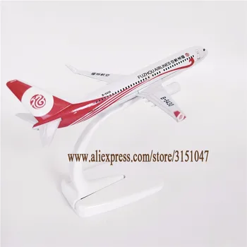 JAUNS Sakausējuma Metāla Air China FUZHOU Airlines Lidmašīnas Modeļa Boeing 737 B737-800 Airways Lidmašīna Modelis Stāvēt Gaisa Bērniem Dāvanas 16cm