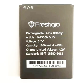 Jaunu 1200mAh PAP3350DUO Akumulatoru Prestigio MultiPhone PAP3350 DUO Bateria Batterie Baterij Šūnu Mobilo Telefonu Baterijas