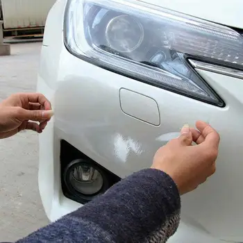 Jaunu 20cmx6m PVC aizsargplēvi Auto Bufera Pārsega Krāsa Aizsardzības Uzlīme Anti Scratch Skaidrs, Caurspīdīgums Filmu