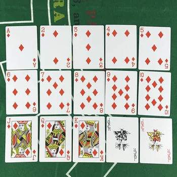 JAUNU Baccarat Texas Hold ' em Spēļu Kārtis Plastmasas Ūdensizturīgs Matēta Pokera Kārtis, galda Spēles 2.48*3.46 collu Maz Vēstules Yernea