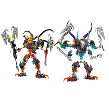 JAUNU Bionicle Maska Gaismas Bionicle Lewa Džungļu birztalas Sargs Celtniecības Bloku Saderīgs ar Lepining Bionicle 71305 Rotaļlietas