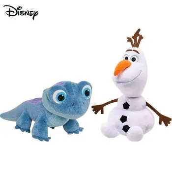 Jaunu Disney Saldēti 2 Princese Elza Anna Plīša Pildījumu lelle Ķirzaka Svens Ziemeļbriežu Olaf Sniegavīrs bērniem Ziemassvētku Dāvanu bērniem, rotaļlietas Karstā