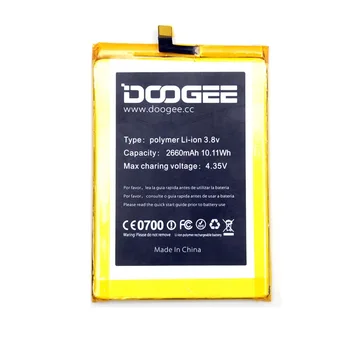Jaunu Doogee F5 Akumulatora Nomaiņa Sākotnējā 2660mAh Smart Tālrunis Daļas, rezerves akumulatoru, lai Doogee F5 Smart Tālruni
