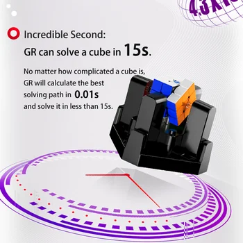 JAUNU Gan Robots vai Gan356i 3x3x3 Burvju Ātrums Cube Stacijas App GAN 356 es Magnētisko Online Konkurences GAN356 es magnēti Puzzle Cubo