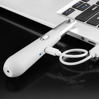 Jaunu Mazo Uzlādējams Aizdedzes ieroci, Lai BBQ USB uzlādes Elektronisko Cigarešu šķiltavas Pretvēja flameless Loka elektriskās šķiltavas
