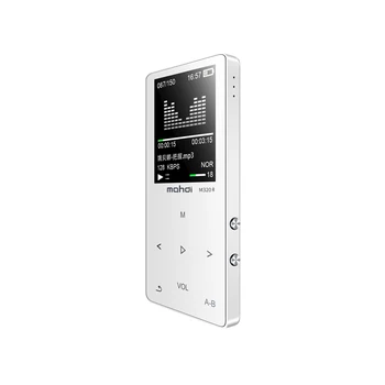 Jaunu Metāla Bluetooth Sporta MP3 Atskaņotājs Portatīvo Audio 8GB ar iebūvētais Skaļrunis FM Radio APE Flac Mūzikas Atskaņotājs