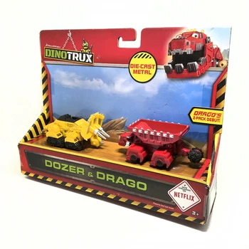 Jaunu Noņemamo Dinozauru Rotaļlietas Automašīnas Kravas automašīnu Dinozauru Dinotrux Mini Modeļiem, Bērnu Rotaļlietas, Dāvanas Dinozauru Modeļi Mini Bērnu Rotaļlietas