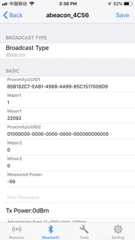 Jaunu NRF52810 Eddystone Ibeacon EEK-N Atbalsta IOS Android