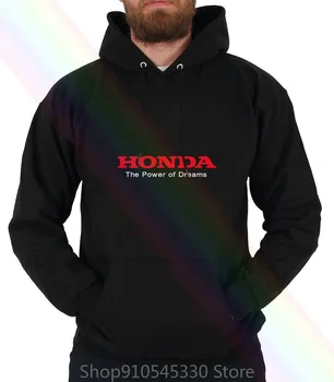 Jaunu Pielāgotu Honda Power Sapnis Melns Vīriešu Thoodie sporta Krekli Izmērs M-3Xl Sievietes Vīrieši