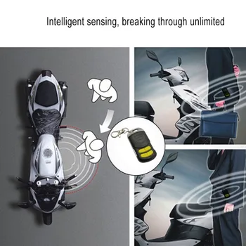 Jaunu Universial Dual Tālvadības Motociklu Signalizācijas, Drošības Sistēmas Motociklu Zādzību Aizsardzības Velosipēdu Motorollera Motoru Signalizācijas Sistēma