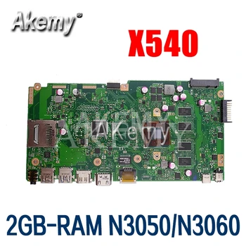 JAUNUMS!X540SA mainboard REV 2.0 Asus X540 X540S X540SA X540SAA klēpjdators mātesplatē Testa labi 2GB-RAM N3050/N3060 CPU