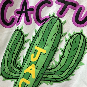 Jaunā luksusa 2020 Vīrieši Scott Travis cactus jack T Krekli, T-Krekls Hip Hop Skrituļdēlis Iela Kokvilnas T-Krekli, t-veida Atzarojuma Top kenye S-XXL N219