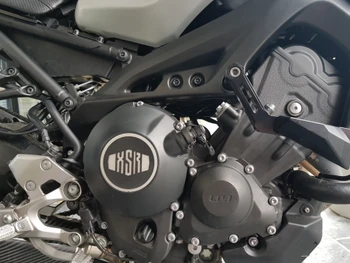 Jaunā Pulvera Pārklājumu, Nerūsējoša Sajūga Vāka Augšējā Yamaha XSR900 Melns