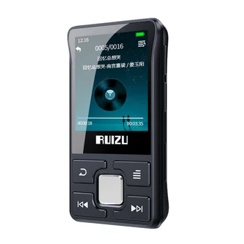 Jaunā RUIZU X55 Klipu portatīvo sporta Bluetooth MP3 8GB Krāsu Ekrāns Atbalsta TFcard, FM, HD ierakstīšanas, funkcionāls mūzikas atskaņotājs