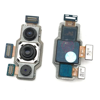 Jaunā Samsung Galaxy A71 A715 A715F Aizmugures Lielo Aizmugurējo Kameru Flex Kabelis Galvenās Kameras Modulis Rezerves Daļas
