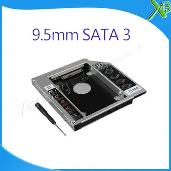 JAUNĀ SATA 2 Cietais Disks SSD HDD Caddy par MacBook Pro A1278 A1286 A1297 2.5