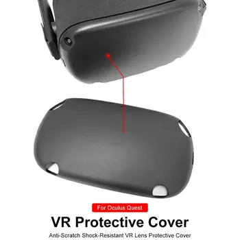 Jaunā VR Objektīva Vāciņu Anti-Scratch triecienizturīga Pilna Gadījumā VR Objektīvs nepievelk putekļus Piederumi Aizsardzības Vāks Oculus Quest Klp