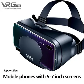 Jaunā VRG Pro 3D VR Brilles Virtuālo Realitāti Full Screen Vizuāli Platleņķa VR Brilles Par 5 Līdz 7 collu Viedtālrunis Ierīces