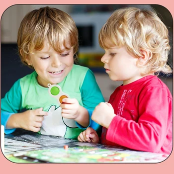 Jaunākās Fidget Vienkārši Dimple Rotaļlietas Tauku Smadzeņu Rotaļlietas Stress Atvieglojums Puses Fidget Rotaļlietas Bērniem, Pieaugušajiem, Sākumā Izglītības Autismu Rotaļlietas
