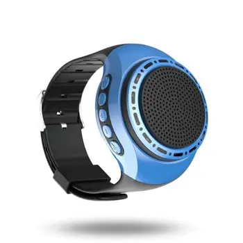 Jaunākās Smart Pulksteņi Bluetooth Skaļrunis ar FM Hands-free MP3 Mūzikas Atskaņotājs Atbalsta taimeris Anti-Zaudēja Āra Sporta Skaļruņi