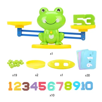 Jaunās Montessori Matemātikas Balansēšanas Mēroga Numuru Galda Spēli Izglītības Rotaļlieta Pērtiķis Cūku Suns, Dzīvnieku Attēls Bērnu Pirmsskolas Matemātikas Rotaļlietas