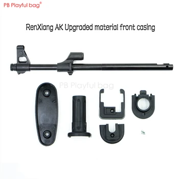 Jautrs soma Renxiang AK uzlabot materiāla priekšējais korpuss ar AK47 modificētu neilona daļas ūdens lodi rotaļu pistoli piederumu QD66
