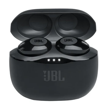JBL T120TWS Taisnība Bezvadu Bluetooth Austiņas MELODIJA 120 TWS Stereo Earbuds Bass Skaņas austiņas Austiņas ar Mic Uzlādes Gadījumā