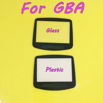 JCD 10pcs Plastikāta Stikla Objektīvs GBA Ekrānu, Objektīva Aizsargs Vāks Gameboy Advance