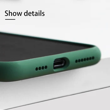 Jellico Šķidro Silikonu Mīksto Tālrunis Lietā Par iPhone 11 Pro Max Luksusa Aizmugurējo Vāciņu Priekš iPhone 11 Pilnībā Aizsardzības Sākotnējā Gadījumos