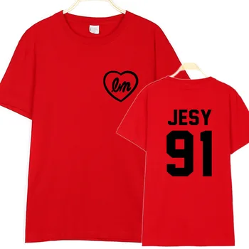 Jesy Nelson Krekls Jesy 91 Atpakaļ Burtu Drukas Sieviešu Vīriešu Unisex T-krekli, Kokvilnas Gadījuma Smieklīgu T Kreklu