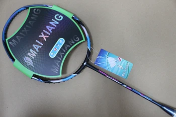 Jetspeed S12 badmintona raketes JS12F Augstas klases oglekļa nano badmintona rakešu