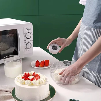 Jiezhi Modinātājs Magnētisko Elektroniskais Taimeris LCD Digitālo Ekrānu Virtuve, ēdienu Gatavošanas Atgādinājums Atpakaļskaitīšanas Laiku Precīzu 10s-99min