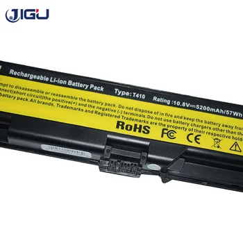 JIGU 6Cells Klēpjdatoru Akumulatoru, Lenovo ThinkPad W520 L400 L410 L420 L500 L510 L520 SL400 SL410 SL500 SL510 T410 T420