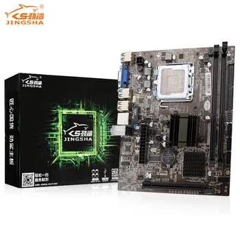 JingSha P45 Motherboard Chipset Mainboard SATA Portu Ligzda LGA775 DDR2 Atbalstu gan LGA 775 & LGA 771 Sērijas Procesori
