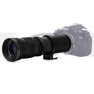JINTU 420-800mm HD f/8.3-F16 Manuālais Fokuss Telefoto Objektīvs Canon T6i T6s T7i SL2 60D 80D 90D 5D III IV 6D 7D ar II Digitālo SPOGUĻKAMERU