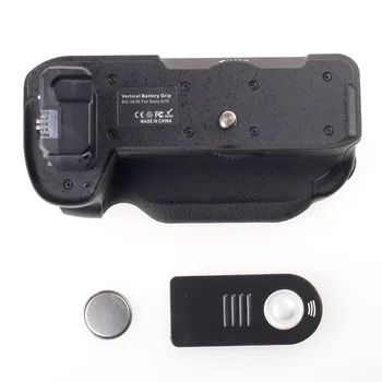 JINTU Power Battery Grip Pack Turētājs +INFRASARKANO staru Tālvadības SONY A7II A7RII A7SII DSLR Mirrorless Kameru BG-3EIR