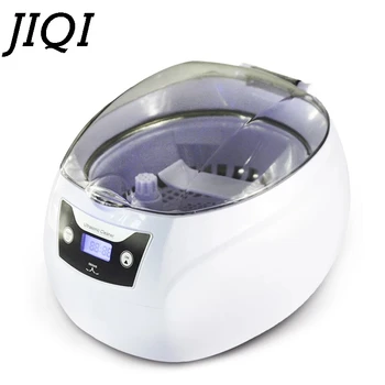 JIQI 50W 750mL Sadzīves ultraskaņas tīrītājs Ultraskaņas viļņu cleaner Tīrīšanas mašīna Mikrodatoru kontroles 110V, 220V ES MUMS Plug