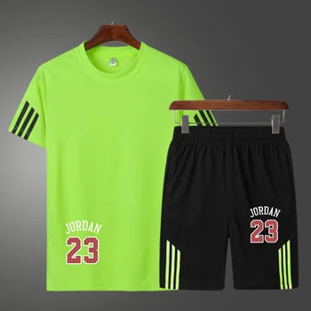 Jordānija 23 vīriešu sporta ātri sausas, plānas sporta gadījuma uzvalks iespiesti basketbola wear fashion pāris valkāt 2020