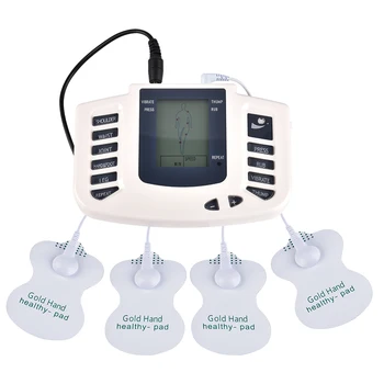 JR309 EMS Ķermeņa Elektriskās Pluse Muskuļu Stimulators Desmitiem Akupunktūras Novājēšanu Massager 16 Spilventiņi Digitālo Terapijas Electrostimulator